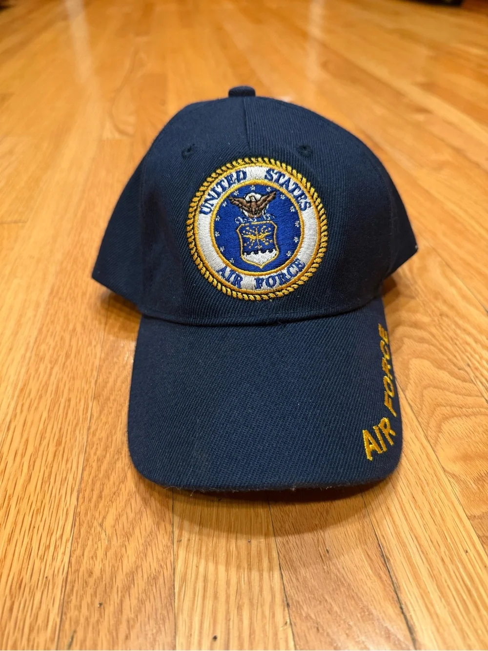 United States Air Force Navy Blue Kids Baseball Cap